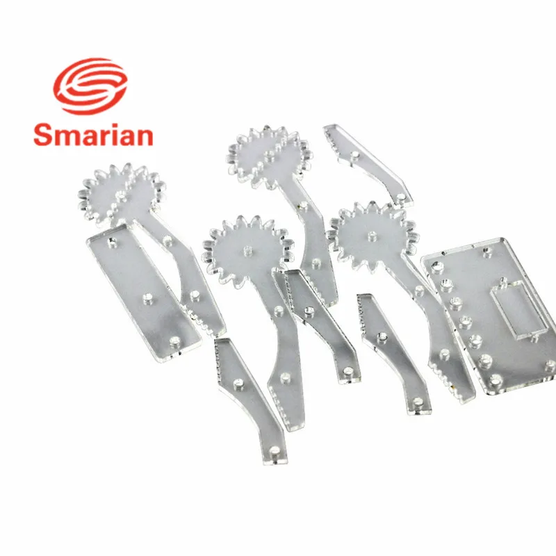 Official smarian Acrylic Robot Arm Gripper/Paw/Clamp/Claw for Robotic Model with Optional 9G Servo Arduino DIY Kit | Игрушки и хобби