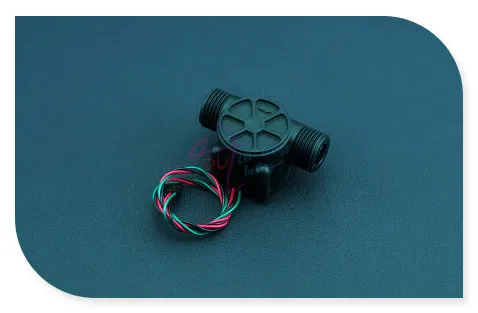 DFRobot 100% Подлинной Тяжести Серии 1/2 &quotВода/Жидкость Датчик Потока YF-S201 3.5 ~ 12 В 1 30L/min