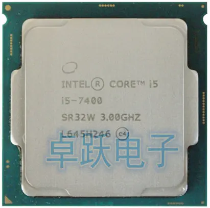 Процессор Intel Core i5 7 series 7400 телефон LGA 1151-телефон 14 нанометров | Компьютеры и офис