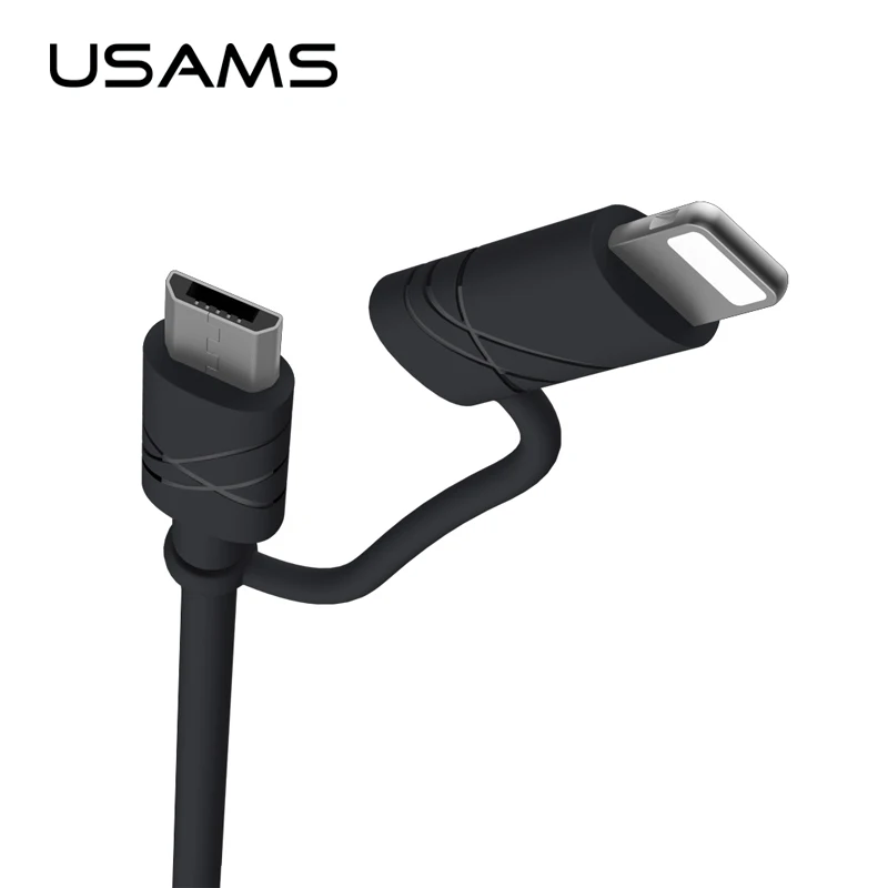 USAMS микро USB кабель 1 м 2 а Быстрая зарядка мобильного телефона для iPhone 6 7 плюс |