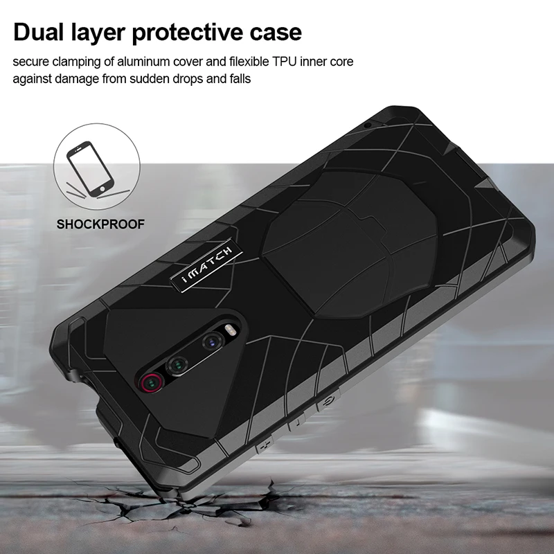 For Xiaomi Mi 9T Mi 10T Lite 5G Case Hard Aluminum Metal Heavy Duty Protection Cover for MI 9T Pro Mi10t Pro Tempered Glass Gift
For Xiaomi Mi 9T Mi 10T Lite 5G Case Hard Aluminum Metal Heavy Duty Protection Cover for MI 9T Pro Mi10t Pro Tempered Glass Gift
