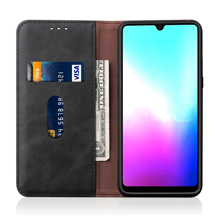 Кожаный флип чехол для Etui Hawei Коврики 20 Pro Lite Nova 2 S 3i 4 Honor 7A 8X 9i 10 V20 10 Lite Бумажник откидная крышка чехол-книжка