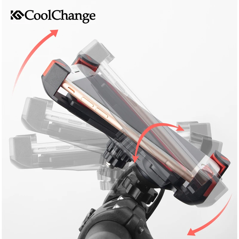 Держатель для телефона CoolChange на руль велосипеда регулируемый 360 градусов