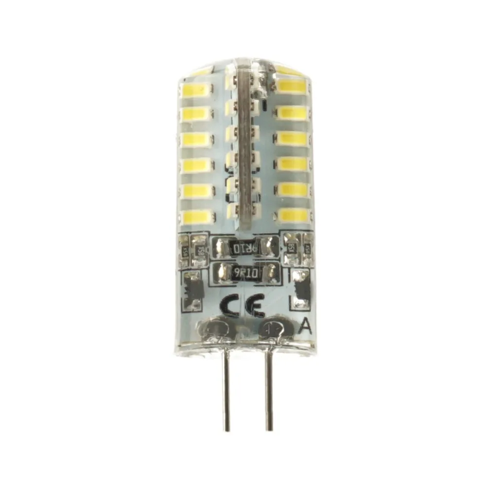 20 шт. G4 2 Вт/4 Вт Светодиодная лампа DC12V SMD3014 24/48 светодиодный теплый белый/белый
