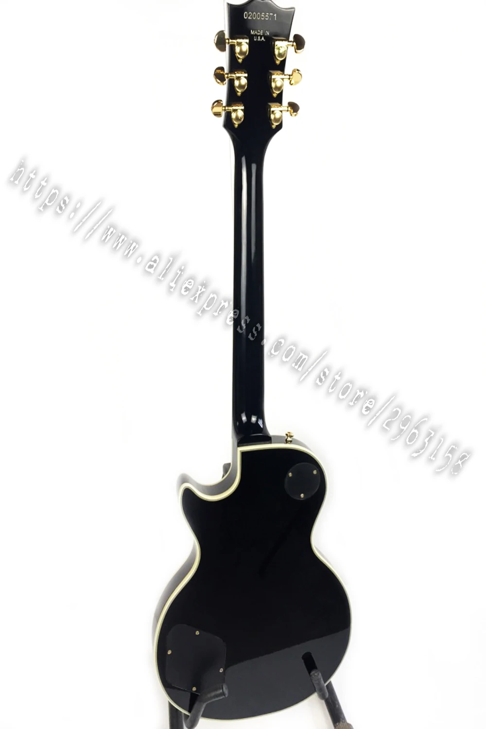 10 S Магазины Custom Shop Черный Кит Ричардс Окрашены Электрогитара |