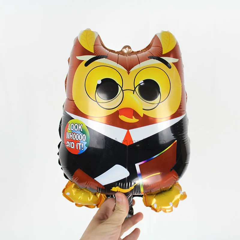 100 шт. мини удачи выпускник Фольга шар Выпускной Официальные Вечерние