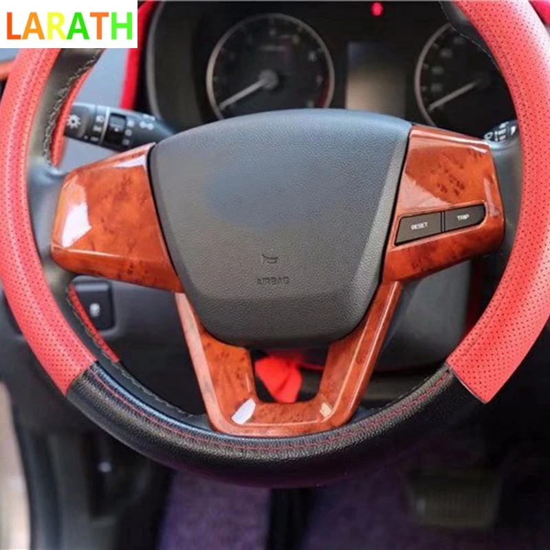 Для Hyundai Creta ix25 2015 2016 2017 Руль украшения кнопки крышка отделка интерьера литье