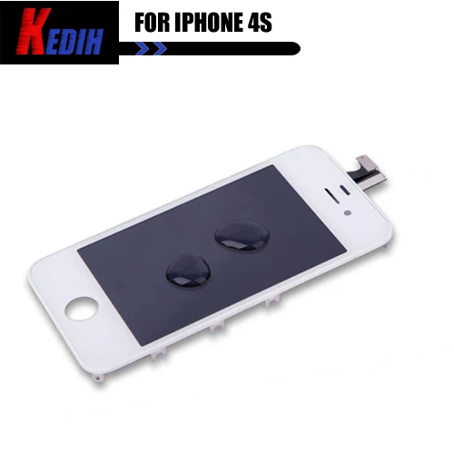 Guarantee LCD Screen + Front Glass Touch Digitizer Replacement Complete Kits For iPhone 4S White Free Shipping | Мобильные телефоны