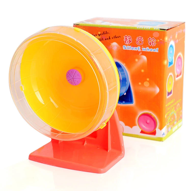 Новое поступление колесо хомяка бесшумное Roda Para хомяк Brinquedos Em Plastico 11/14/16 см