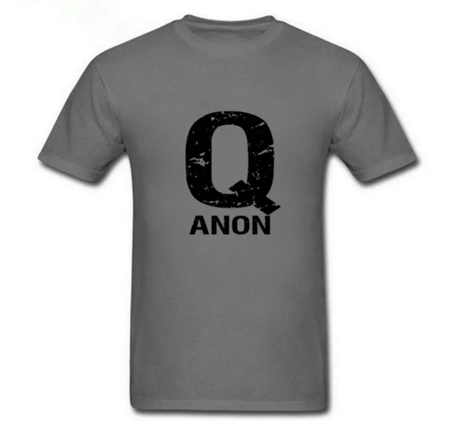 Мужская футболка QAnon Freedom белая с принтом кролика летняя буквенным 2019|Мужские