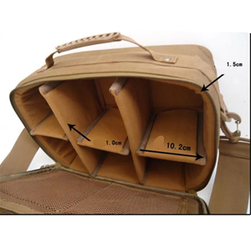 Сумка рыболовная нейлоновая 33x13x23 см 2000D|lure squid|bag pack for kidsbag stuff |