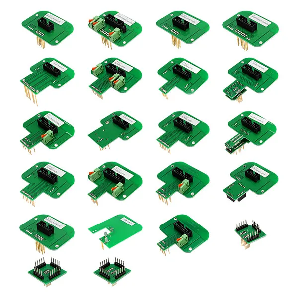 22pcs adapters Диагностический инструмент 22 шт. BDM Адаптеры для KTAG KESS KTM Dimsport BDM зонд адаптеры светодиодный BDM Рамка ECU пандус инструмент для настройки - Цвет: 22pcs adapters