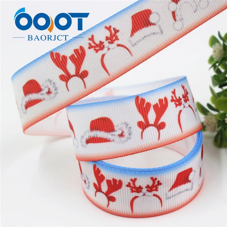 OOOT BAORJCT I-19713-9, 22 мм, 10 ярдов с героями мультфильмов, рождествеская серия корсажные ленты, Аксессуары и украшения в виде банта, своими руками материалы - Цвет: 2