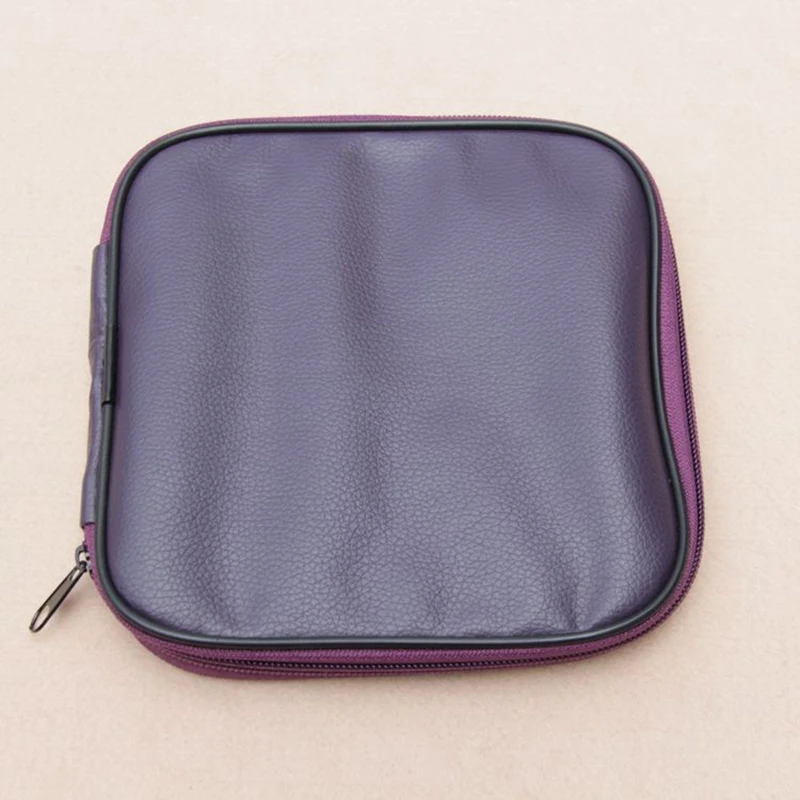 Горячая Распродажа 20 шт. карбонизированных вязальных спиц в фиолетовом пакете