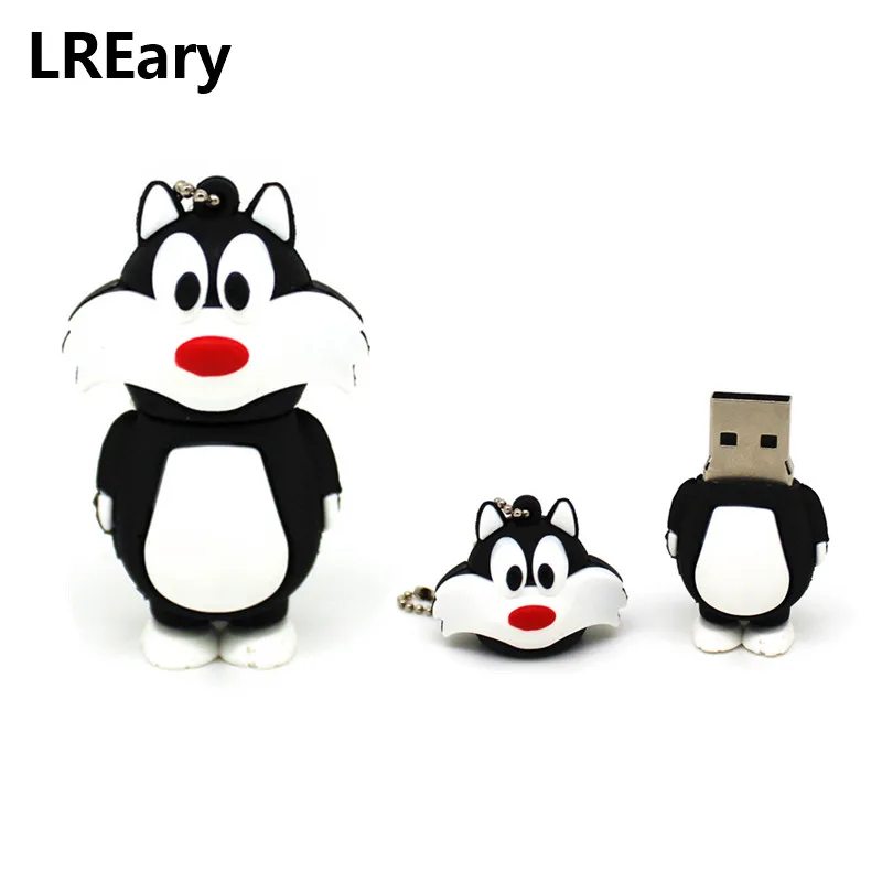 Горячая Распродажа флеш-накопители Usb2.0 usb флеш-накопитель 32g Флешка Bugs Bunny 16g 8g 4g