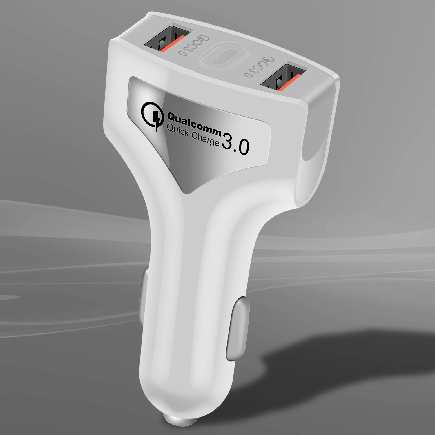 GOOJODOQ QC 3,0 Автомобильное зарядное устройство с двумя портами usb быстрое зарядное устройство 36 Вт автомобильное зарядное устройство для телефона для huawei Xiaomi redmi iPhone samsung