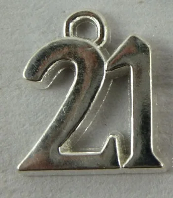 Бесплатная доставка 100 шт./лот 15*17 мм из тибетского серебряного сплава номер 16 и 21