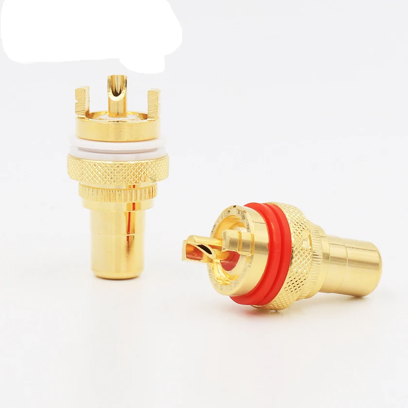 805 2 5 F Высокопроизводительные разъемы RCA 4 шт.|socket|socket 8socket rca |