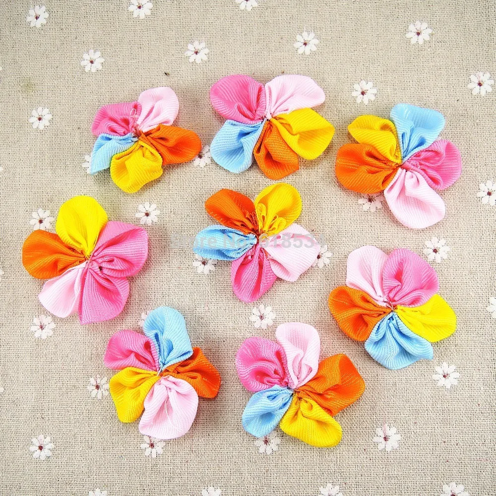 5 см корсажная лента цветы ручной работы сделай сам одежда для маленьких девочек