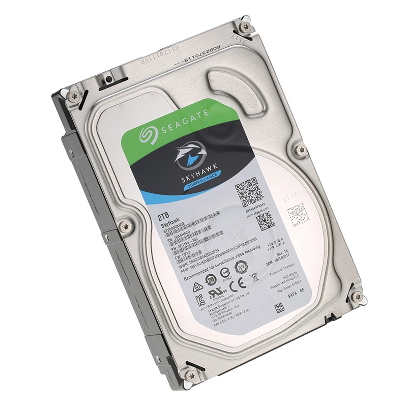 Внутренний жесткий диск Seagate 2 ТБ SATA 3 5 дюйма 5900 об/мин 6 HDD для наблюдения 64 Мб кэш
