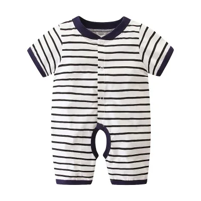 Летняя одежда для маленьких мальчиков; roupa de bebes; комбинезон для новорожденных; Хлопковая пижама с длинными рукавами; Комбинезоны для детей 0-12 месяцев; одежда для малышей - Цвет: Слоновая кость