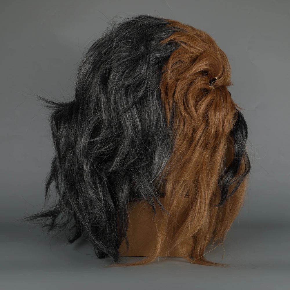 1:1 Новый Звездные Войны Пробуждение силы Chewbacca маска натуральный мех костюм