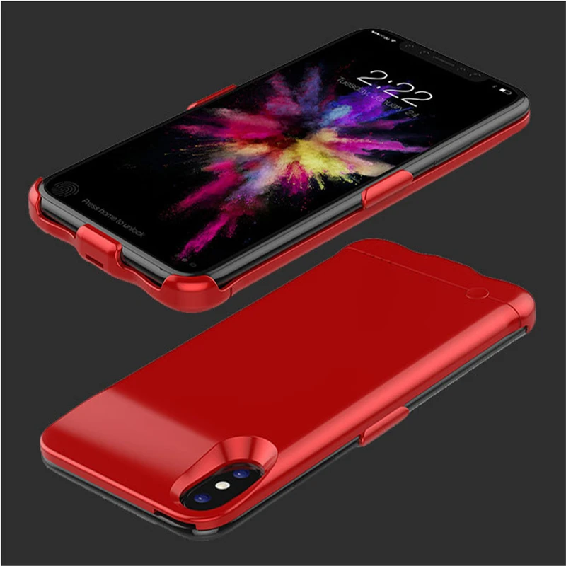 Mobile phone shell for iphone X clamp battery ultra thin no chin apple back clip power supply wireless mobile | Мобильные телефоны