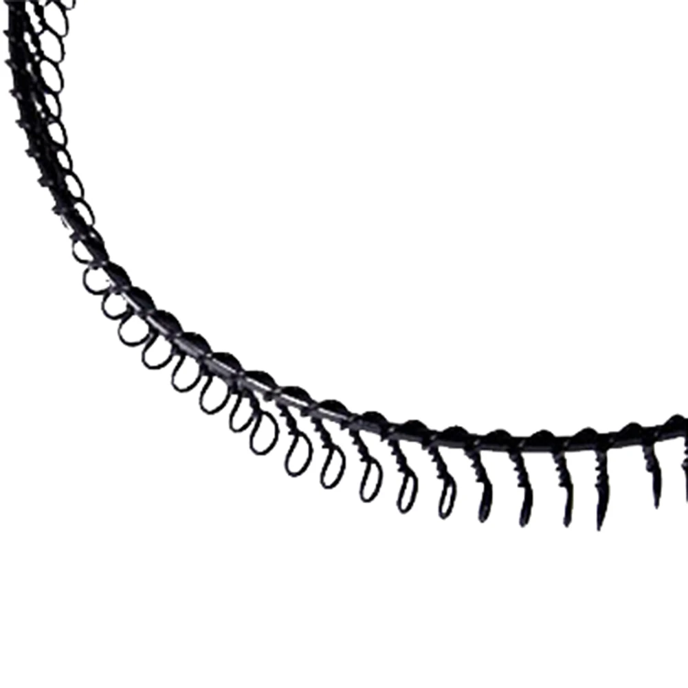

1Pcs Mens Black Soccer Sports Headband Metal Football Headband Hairband with Teeth