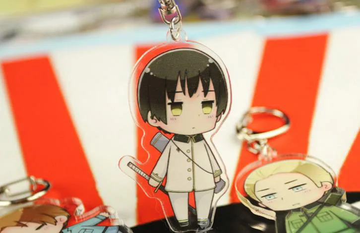 1 шт. симпатичный аниме оси мощность Hetalia акриловая сумка для ключей подвесные брелоки фигурка косплей игрушки для детей подарок
