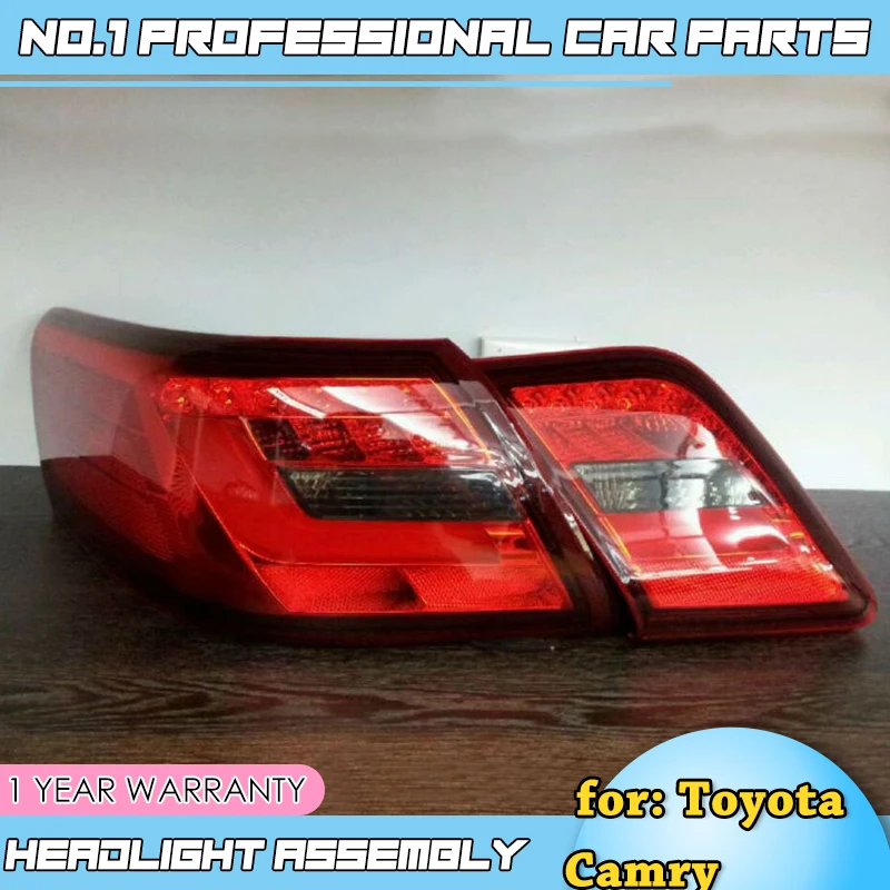 Для Toyota Camry американский стиль светодиодный задний светильник 2006-2011 Camry 40 задний светильник DRL+ Реверс+ сигнальный светильник задний фонарь автомобильный Стайлинг задний фонарь