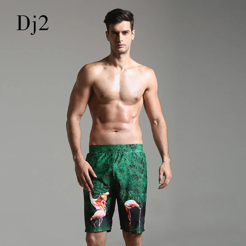 Новинка Мужская брендовая пляжная одежда с цифровым принтом мужские Длинные