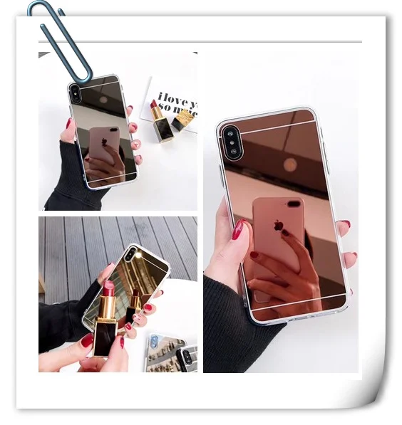(1 шт.) Модный зеркальный чехол для huawei p30 pro p20 p10 plus p8 p9 lite nvoa nova 2 G9 p smart mate 20 10 7 8 9 honor
