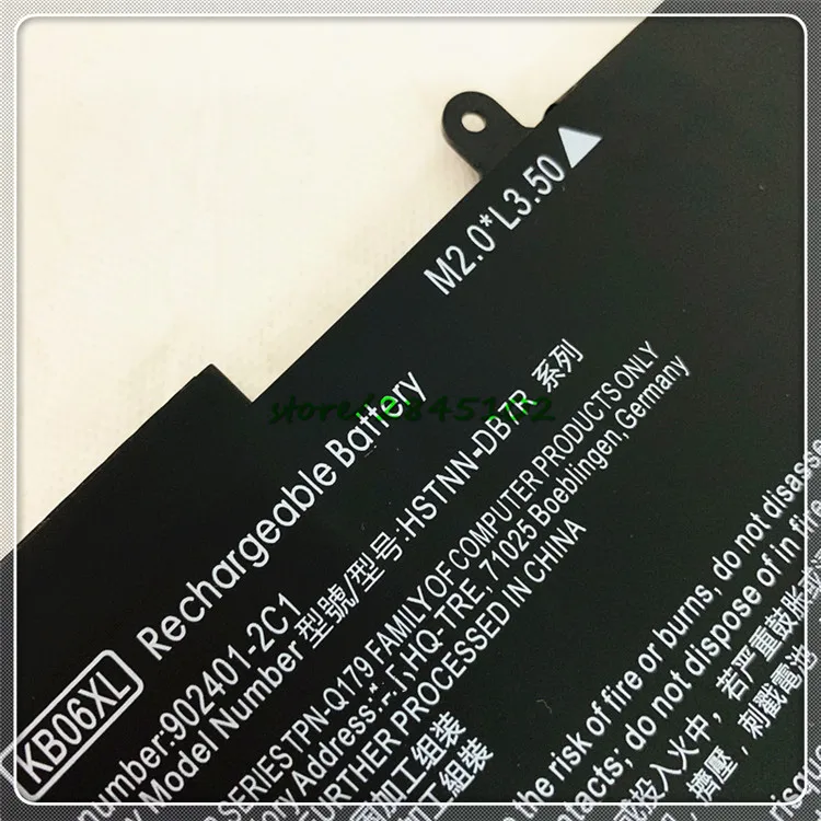 Аккумулятор для ноутбука hp Spectre x360 15 b bl002xx 15t bl100.902401 2C1 11 55 в Вт · ч KB06XL|battery for hp|laptop