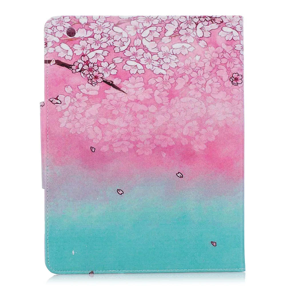 For ipad 2 3 4 Case hot Marble unicorn panda flower Painted Pattern Pu Leather iPad A1458 A1459 A1430 Tablet Cover | Компьютеры и офис