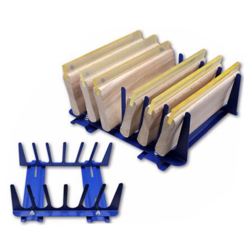

Table Type 6 Layers Squeegee Rack Screen Printing Tool