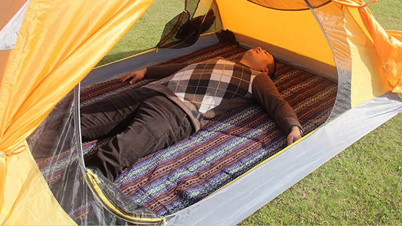 AOTU прочный холщовый коврик в полоску для кемпинга одеяло пикника палатка матрас