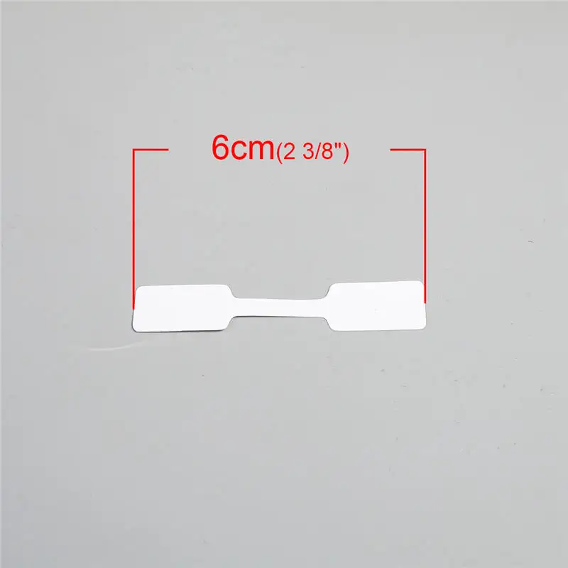 Бирки DoreenBeads бумажные 60 мм (2 3/8 дюйма) x 12 (4/8 50 шт.|label price|label tagtag price |