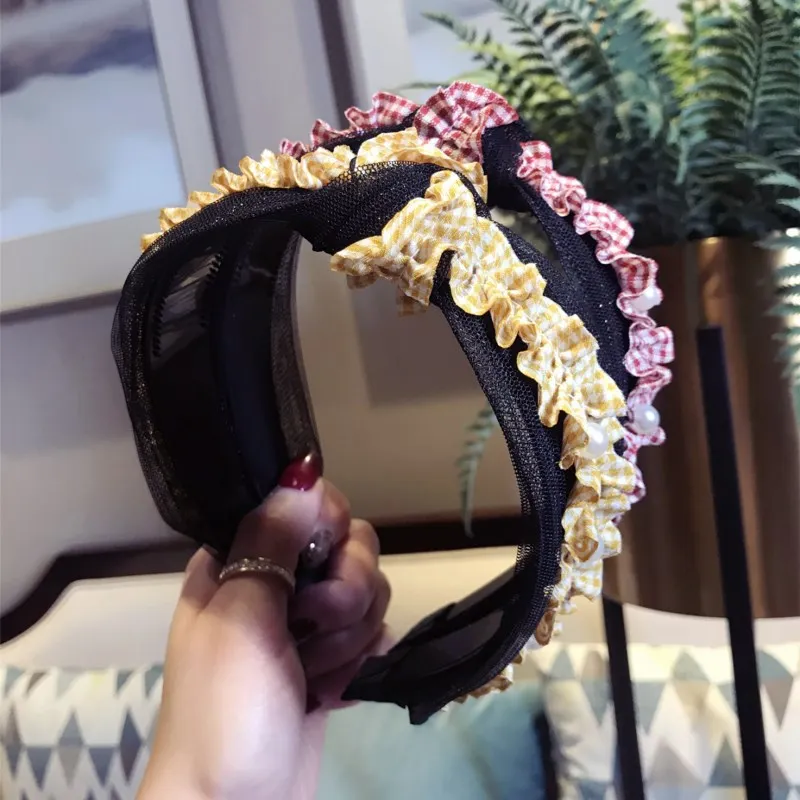 Новый обруч для волос модные простые волосы ободок коготки леди небольшой свежий