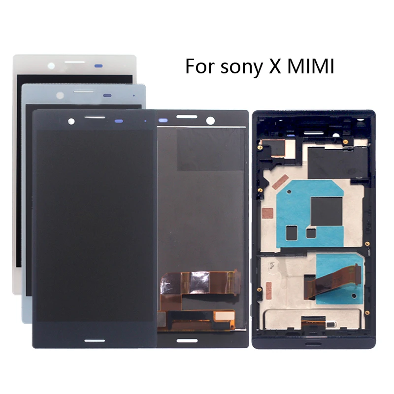 

Высокое качество для sony X Мини Оформлена ЖК-дисплей дисплей планшета Ассамблея для sony Xperia X Compact F5321 дисплей аксессуар замена