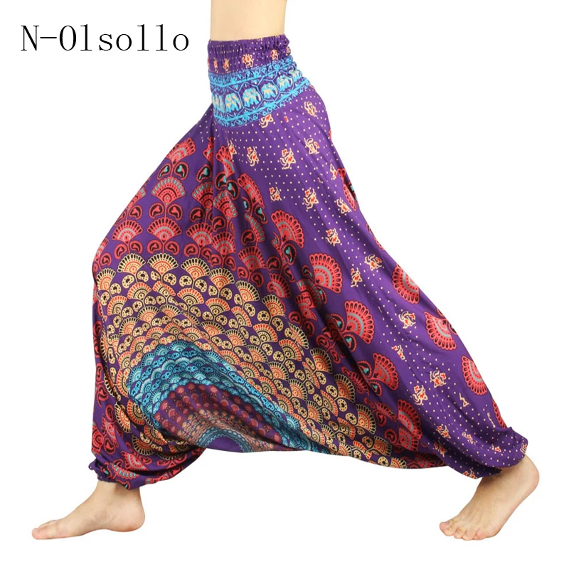 Горячая Распродажа 3D печати полиэстер штаны-шаровары с эластичной резинкой на