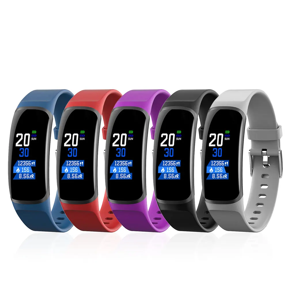 MK04PRO Bluetooth Смарт браслет 1 3 дюйма цветной экран кровяное давление фитнес трекер