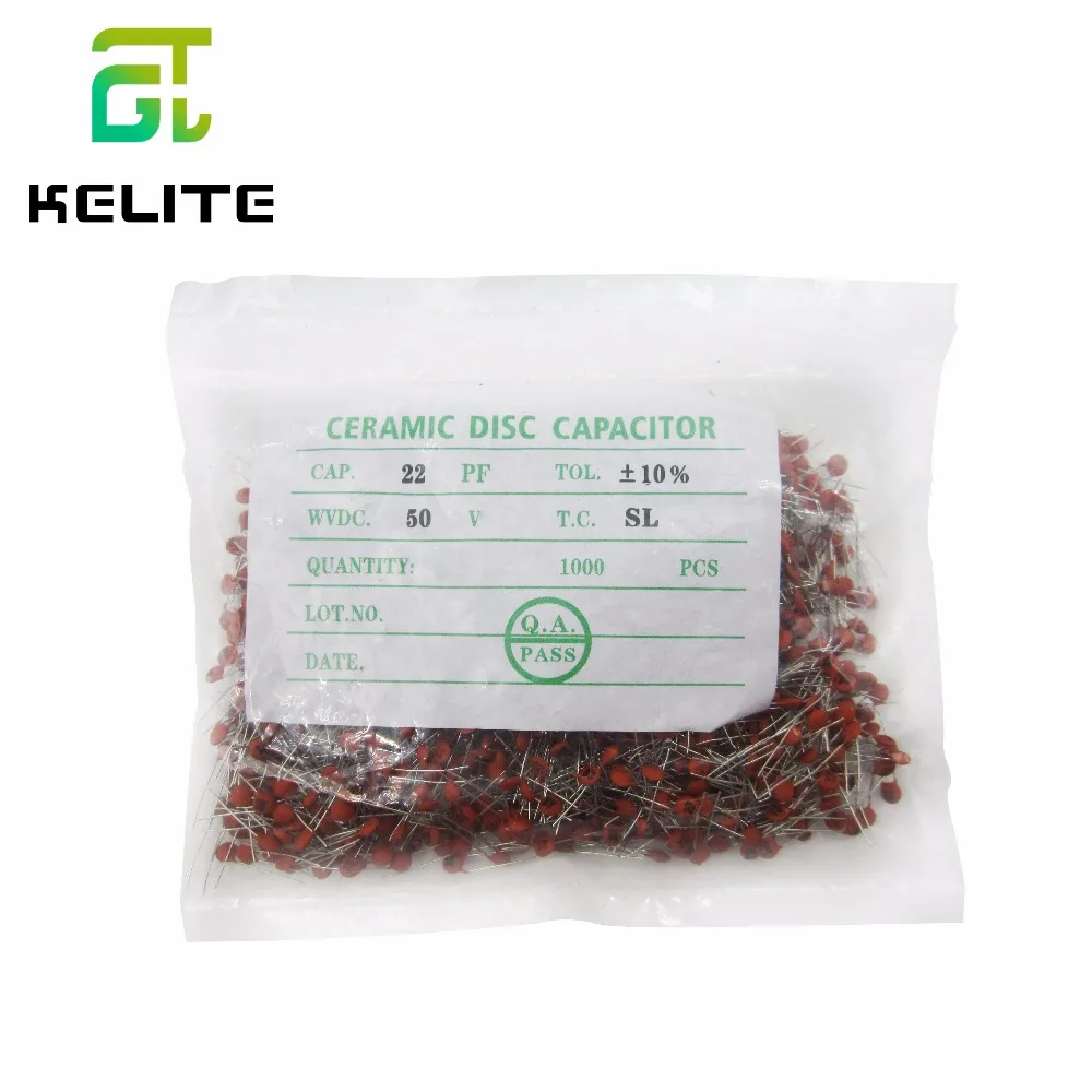 

200pcs 22PF 50V 22 Ceramic Disc Capacitors