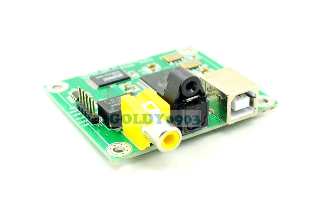 Hi Fi CM6631A 192 кГц к коаксиальному оптическому преобразователю SPDIF ЦАП плата 24 бит USB 2