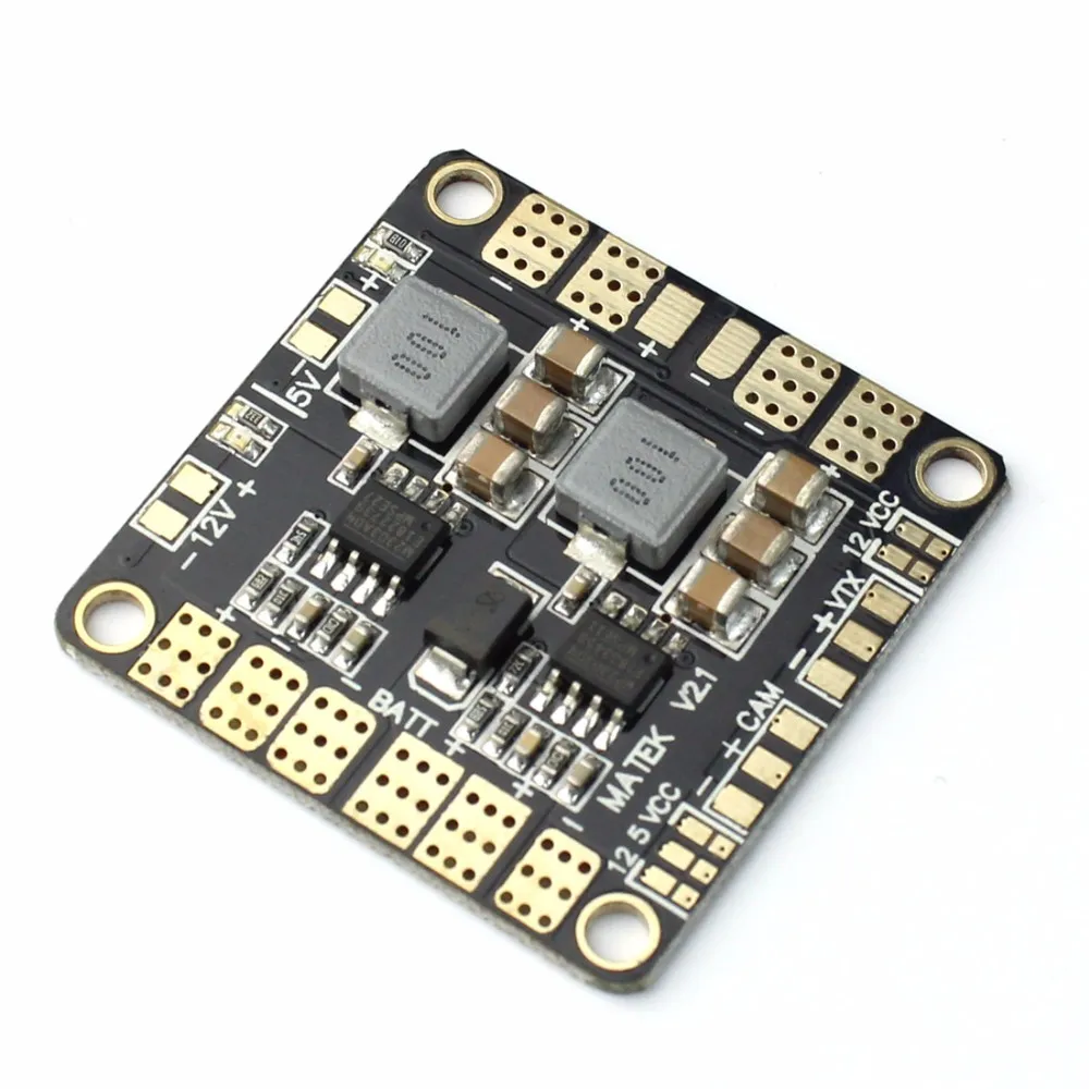 Мини концентратор питания распределительная плата PDB с BEC 5V & 12V - Цена: 286,61 руб.