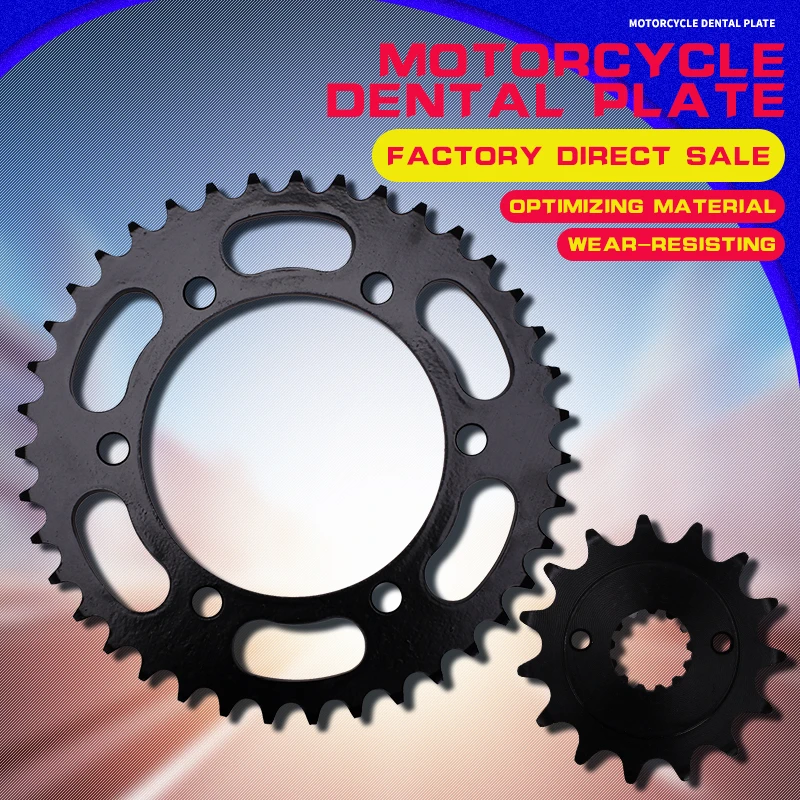 Motorcycle Accessories Front and Rear Sprocket Chain For Kawasaki ZZR250 ZZR 250