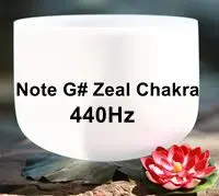 440Hz CVNC 7 дюймов Примечание C#/D#/F#/G#/A# Матовый Кварцевый Поющая чаша - Цвет: 440Hz