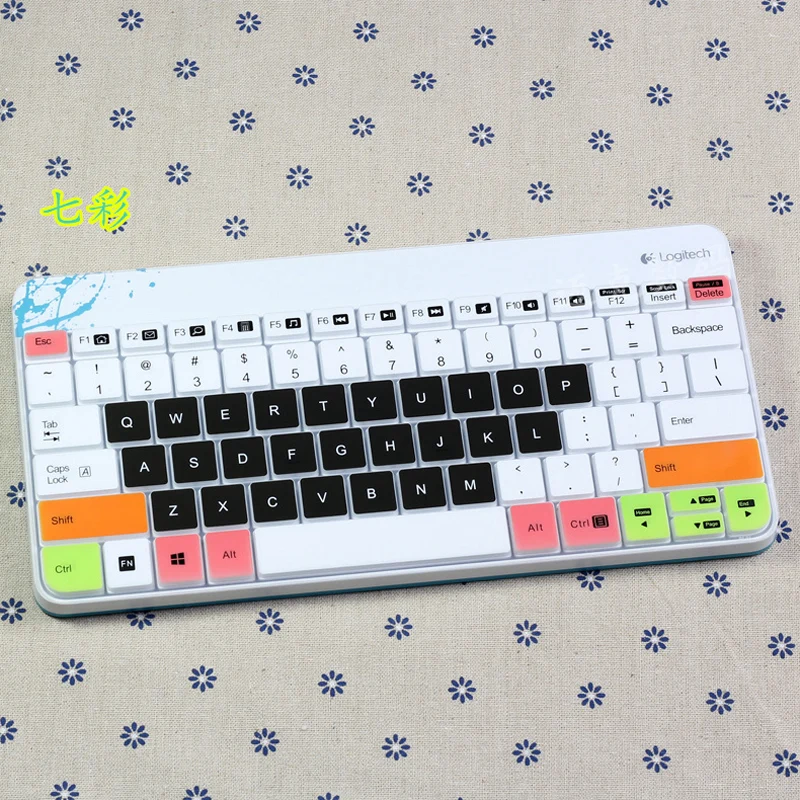 Waterproof laptop keyboard protective film wireless notebook Keyboard Covers For Logitech K240 MK240 | Компьютеры и офис