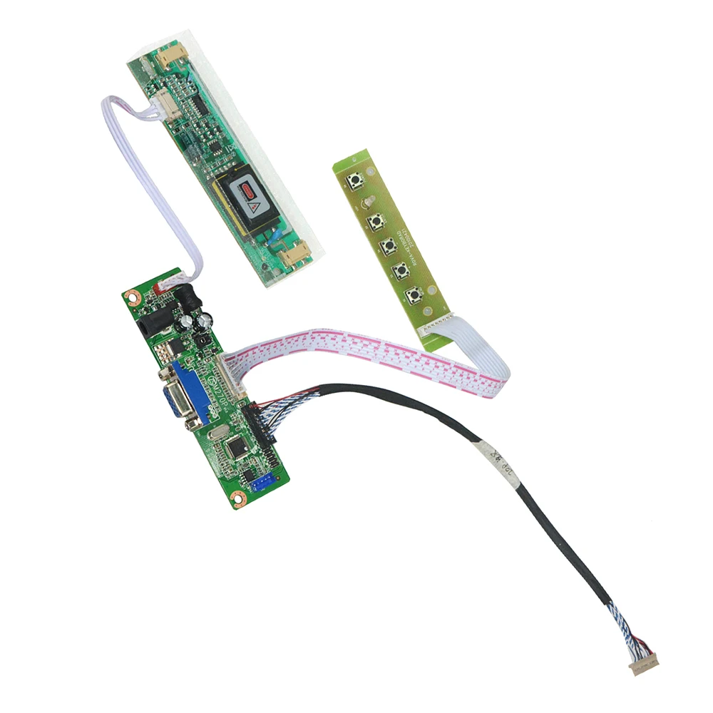 Универсальный ЖК дисплей VGA LVDS конвертер контроллера доска набор &quotсделай сам&quot