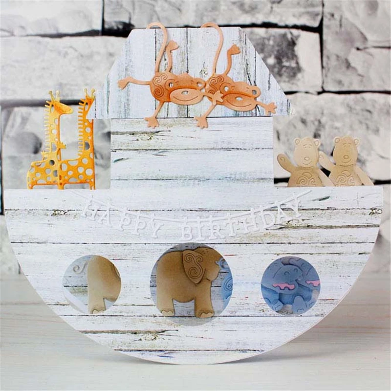 Штампы DiyArts металлические Вырубные штампы обезьяны новинка 2019 для животных