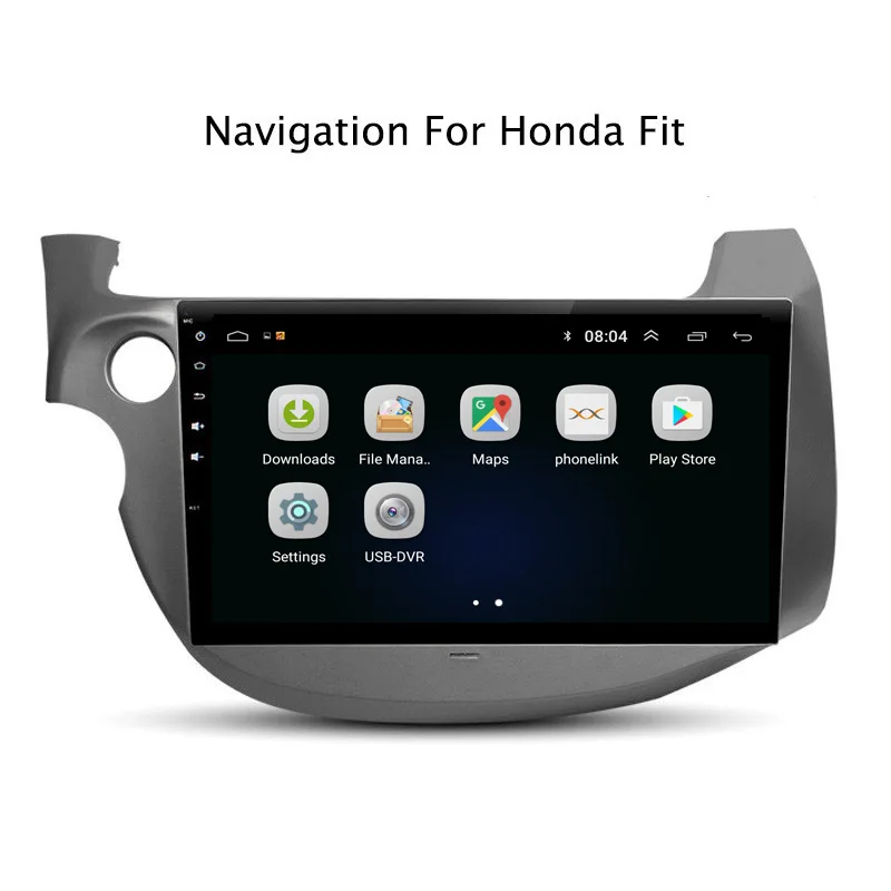 NaviTopia Android 8 1 автомобильный Радио стерео плеер для Honda Fit 2008 2009 2010 2011 2012 2013 с